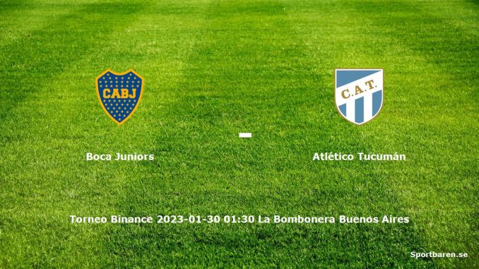 Boca Juniors - Atlético Tucumán 2023-01-29