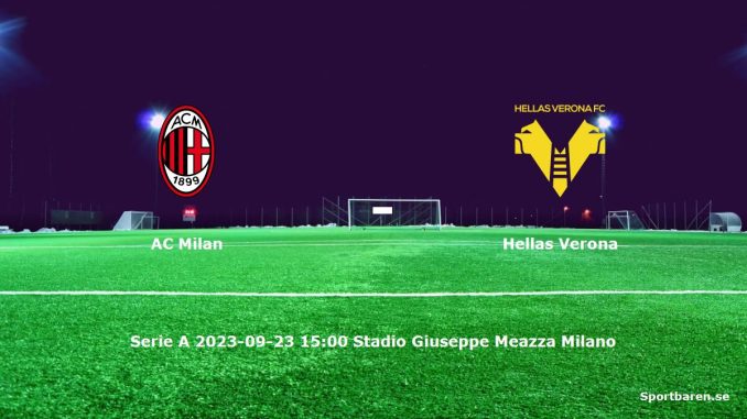 AC Milan - Hellas Verona 2023-09-23