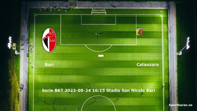Bari - Catanzaro 2023-09-24