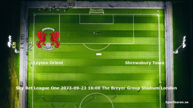 Leyton Orient - Shrewsbury Town 2023-09-23