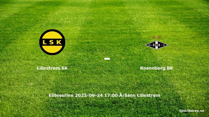 Lillestrøm SK - Rosenborg BK 2023-09-24