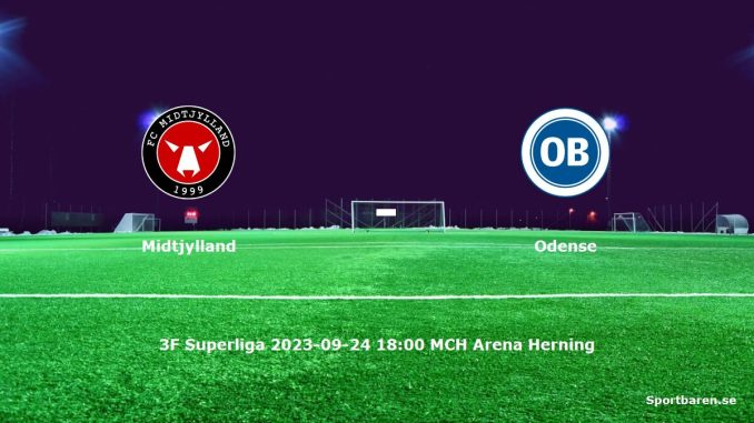 Midtjylland - Odense 2023-09-24