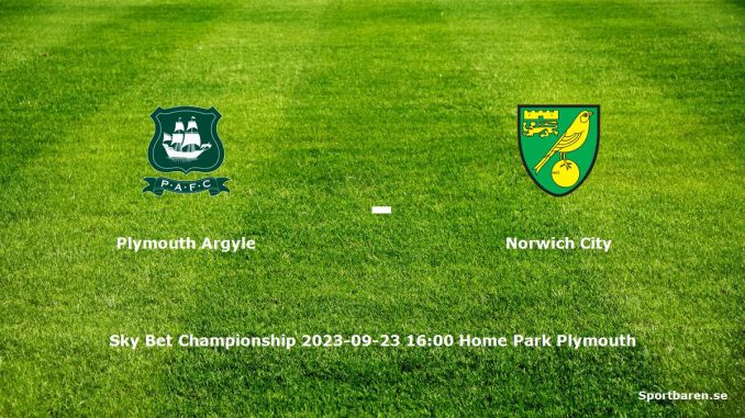 Plymouth Argyle - Norwich City 2023-09-23