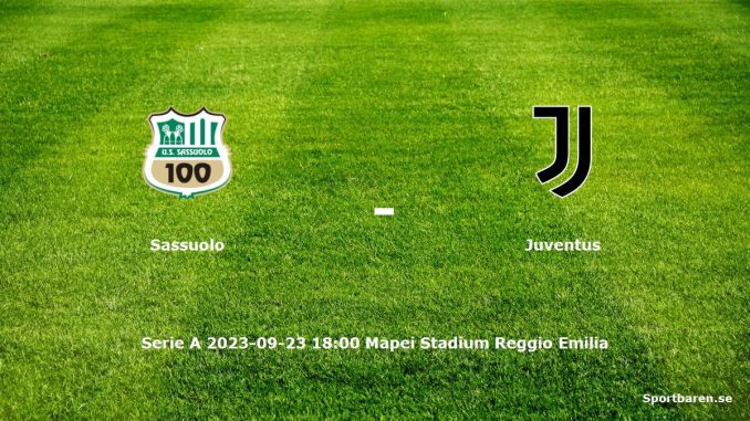Sassuolo - Juventus 2023-09-23